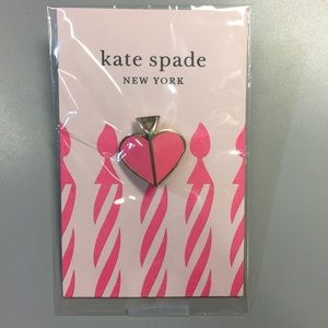 NWT kate spade birthday pin 2019